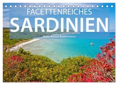 Facettenreiches Sardinien (Tischkalender 2025 DIN A5 quer), CALVENDO Monatskalender - Calvendo;Wagner, Hanna