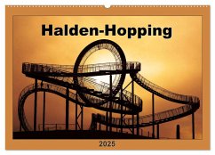 Halden-Hopping (Wandkalender 2025 DIN A2 quer), CALVENDO Monatskalender - Calvendo;Grau, Anke