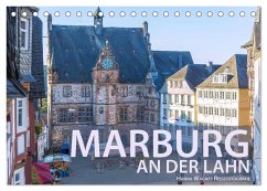 Marburg an der Lahn (Tischkalender 2025 DIN A5 quer), CALVENDO Monatskalender - Calvendo;Wagner, Hanna