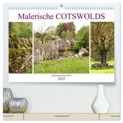 Malerische Cotswolds (hochwertiger Premium Wandkalender 2025 DIN A2 quer), Kunstdruck in Hochglanz