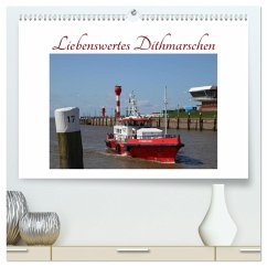 Liebenswertes Dithmarschen (hochwertiger Premium Wandkalender 2025 DIN A2 quer), Kunstdruck in Hochglanz - Calvendo;Ola Feix, Eva