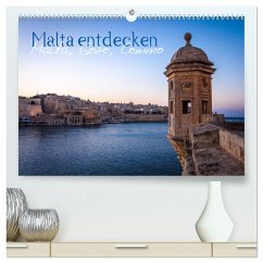 Malta entdecken Malta, Gozo, Comino (hochwertiger Premium Wandkalender 2025 DIN A2 quer), Kunstdruck in Hochglanz - Calvendo;Malms, Emel