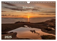 Bohuslän. Lysekil - Fiskebäckskil - Grundsund (Wandkalender 2025 DIN A4 quer), CALVENDO Monatskalender