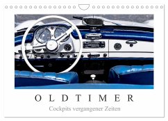 Oldtimer - Cockpits vergangener Zeiten (Wandkalender 2025 DIN A4 quer), CALVENDO Monatskalender - Calvendo;Meyer, Dieter