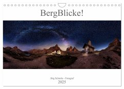 BergBlicke! (Wandkalender 2025 DIN A4 quer), CALVENDO Monatskalender - Calvendo;Schmöe, Jörg