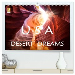 USA Desert Dreams (hochwertiger Premium Wandkalender 2025 DIN A2 quer), Kunstdruck in Hochglanz