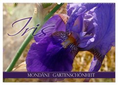 Iris - mondäne Gartenschönheit (Wandkalender 2025 DIN A2 quer), CALVENDO Monatskalender - Calvendo;B-B Müller, Christine