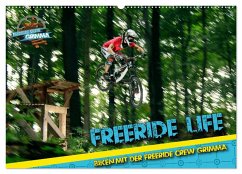 Freeride Life (Wandkalender 2025 DIN A2 quer), CALVENDO Monatskalender