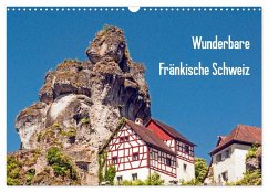 Wunderbare Fränkische Schweiz (Wandkalender 2025 DIN A3 quer), CALVENDO Monatskalender - Calvendo;Müller, Harry