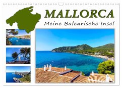 MALLORCA, Meine Balearische Insel (Wandkalender 2025 DIN A3 quer), CALVENDO Monatskalender - Calvendo;Dreegmeyer, Andrea