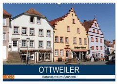 Ottweiler - Barockperle im Saarland (Wandkalender 2025 DIN A2 quer), CALVENDO Monatskalender