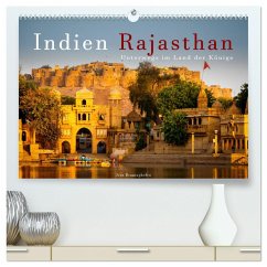 Indien Rajasthan: Unterwegs im Land der Könige (hochwertiger Premium Wandkalender 2025 DIN A2 quer), Kunstdruck in Hochglanz - Calvendo;Benninghofen, Jens
