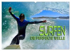 Surfen - die perfekte Welle (Wandkalender 2025 DIN A2 quer), CALVENDO Monatskalender - Calvendo;Bleicher, Renate