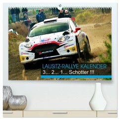 Lausitz-Rallye Kalender (hochwertiger Premium Wandkalender 2025 DIN A2 quer), Kunstdruck in Hochglanz