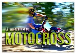 Motocross - Adrenalin pur (Wandkalender 2025 DIN A2 quer), CALVENDO Monatskalender