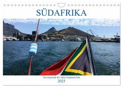 Südafrika - Von Kapstadt bis Addo Elephant Park (Wandkalender 2025 DIN A4 quer), CALVENDO Monatskalender - Calvendo;Berretz, K.