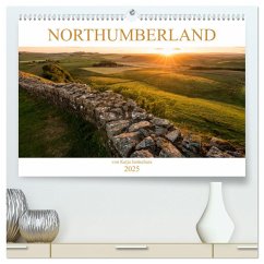 NORTHUMBERLAND 2025 (hochwertiger Premium Wandkalender 2025 DIN A2 quer), Kunstdruck in Hochglanz - Calvendo;Jentschura, Katja