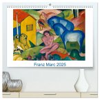 Franz Marc 2025 (hochwertiger Premium Wandkalender 2025 DIN A2 quer), Kunstdruck in Hochglanz