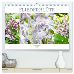 Fliederblüte (hochwertiger Premium Wandkalender 2025 DIN A2 quer), Kunstdruck in Hochglanz - Calvendo;Kruse, Gisela