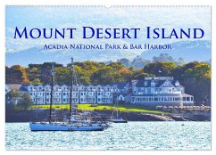 Mount Desert Island Acadia National Park und Bar Harbor (Wandkalender 2025 DIN A2 quer), CALVENDO Monatskalender