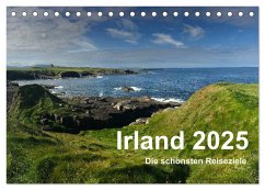 Irland 2025 - Die schönsten Reiseziele (Tischkalender 2025 DIN A5 quer), CALVENDO Monatskalender - Calvendo;Zimmermann, Frank