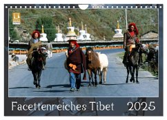 Facettenreiches Tibet (Wandkalender 2025 DIN A4 quer), CALVENDO Monatskalender