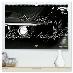 Die Kunst klassischer Automobile (hochwertiger Premium Wandkalender 2025 DIN A2 quer), Kunstdruck in Hochglanz