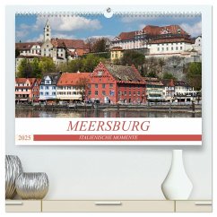 MEERSBURG - ITALIENISCHE MOMENTE (hochwertiger Premium Wandkalender 2025 DIN A2 quer), Kunstdruck in Hochglanz - Calvendo;boeTtchEr, U
