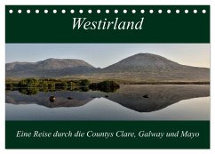 Westirland (Tischkalender 2025 DIN A5 quer), CALVENDO Monatskalender