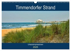 Timmendorfer Strand - Urlaubsimpressionen (Wandkalender 2025 DIN A3 quer), CALVENDO Monatskalender - Calvendo;Potratz, Andrea