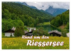 Rund um den Riessersee (Wandkalender 2025 DIN A3 quer), CALVENDO Monatskalender