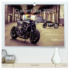 Custombikes 2025 (hochwertiger Premium Wandkalender 2025 DIN A2 quer), Kunstdruck in Hochglanz