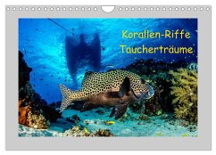 Korallen-Riffe Taucherträume (Wandkalender 2025 DIN A4 quer), CALVENDO Monatskalender