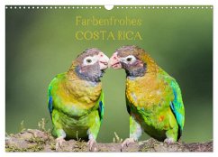 Farbenfrohes Costa Rica (Wandkalender 2025 DIN A3 quer), CALVENDO Monatskalender