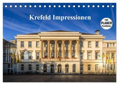 Krefeld Impressionen (Tischkalender 2025 DIN A5 quer), CALVENDO Monatskalender