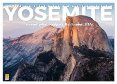 Yosemite - Nationalpark (Tischkalender 2025 DIN A5 quer), CALVENDO Monatskalender