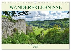 Wandererlebnisse in der Fränkischen Schweiz (Wandkalender 2025 DIN A3 quer), CALVENDO Monatskalender