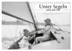 Unter Segeln und auf See (Wandkalender 2025 DIN A4 quer), CALVENDO Monatskalender