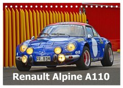 Renault Alpine A110 (Tischkalender 2025 DIN A5 quer), CALVENDO Monatskalender - Calvendo;Laue, Ingo