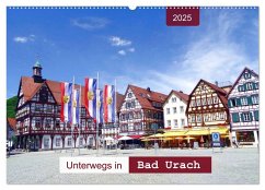 Unterwegs in Bad Urach (Wandkalender 2025 DIN A2 quer), CALVENDO Monatskalender