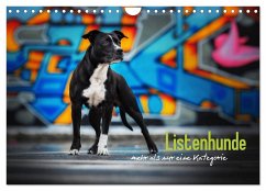 Listenhunde - mehr als nur eine Kategorie (Wandkalender 2025 DIN A4 quer), CALVENDO Monatskalender