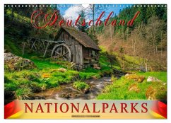 Deutschland - Nationalparks (Wandkalender 2025 DIN A3 quer), CALVENDO Monatskalender