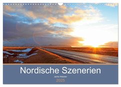 Nordische Szenerien (Wandkalender 2025 DIN A3 quer), CALVENDO Monatskalender