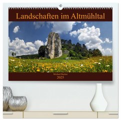 Landschaften im Altmühltal (hochwertiger Premium Wandkalender 2025 DIN A2 quer), Kunstdruck in Hochglanz - Calvendo;Rucker, Michael