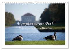 Nymphenburger Park (Wandkalender 2025 DIN A4 quer), CALVENDO Monatskalender