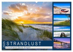 STRANDLUST: Fischland-Darß-Zingst (Wandkalender 2025 DIN A2 quer), CALVENDO Monatskalender - Calvendo;Dreegmeyer, Andrea