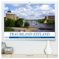 Traumland Estland - Erkundungen zwischen Saka und Narva (hochwertiger Premium Wandkalender 2025 DIN A2 quer), Kunstdruck in Hochglanz