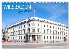 Wiesbaden wunderbar (Wandkalender 2025 DIN A3 quer), CALVENDO Monatskalender