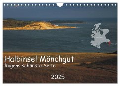 Halbinsel Mönchgut - Rügens schönste Seite (Wandkalender 2025 DIN A4 quer), CALVENDO Monatskalender