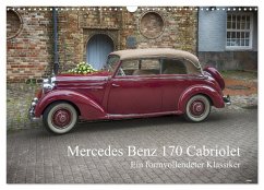 Mercedes Benz 170 Cabriolet (Wandkalender 2025 DIN A3 quer), CALVENDO Monatskalender